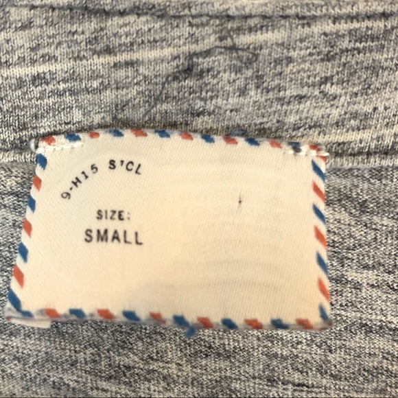 Anthro Postmark Striped Bojagi Bow 3/4 Sleeve Top - Picture 4 of 8